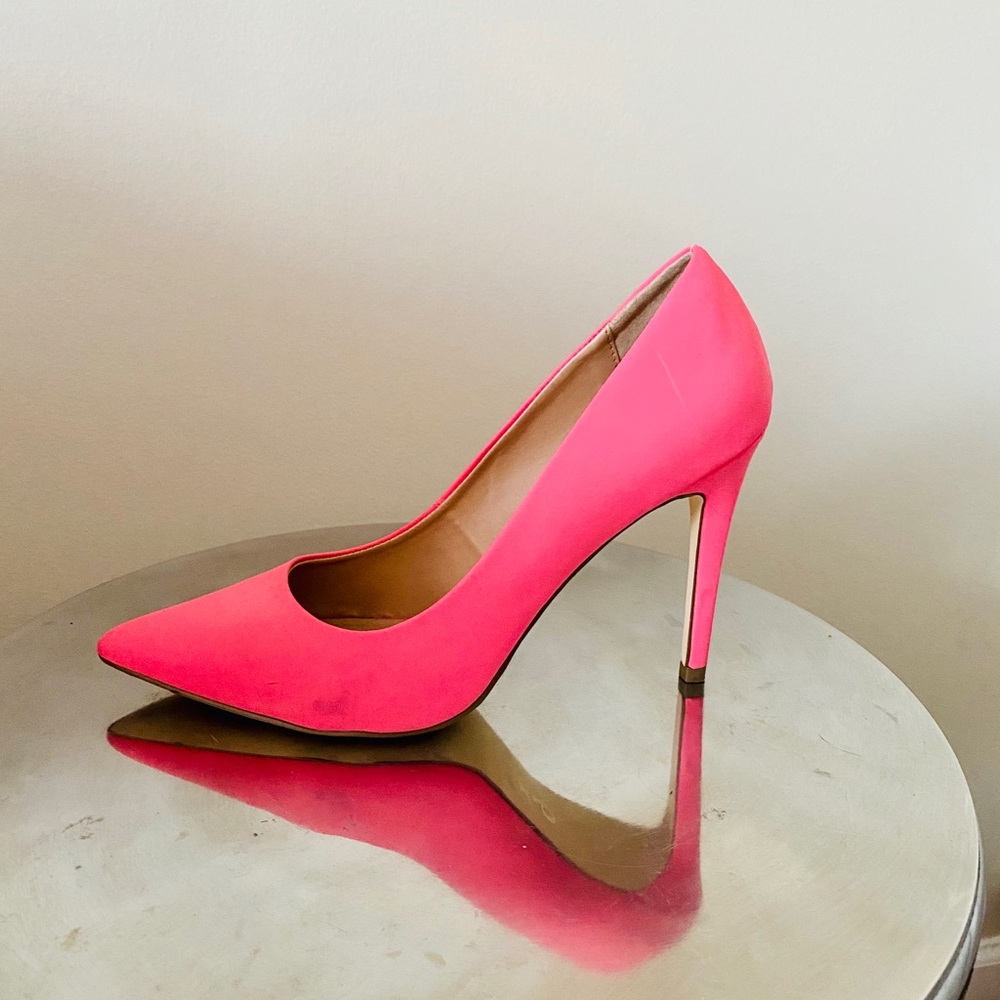 Hot Matte Pink Pumps Mix No. 6